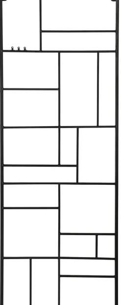Modular Estanteria De Pared Negro