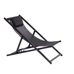 Monterey Silla Plegable Negro
