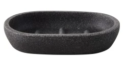 Moon Jabonera Gris Oscuro