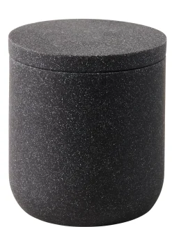Moon Soporte De Algodones Con Tapa Gris Oscuro