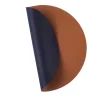 Nappa Mantel Individual Negro, Marron