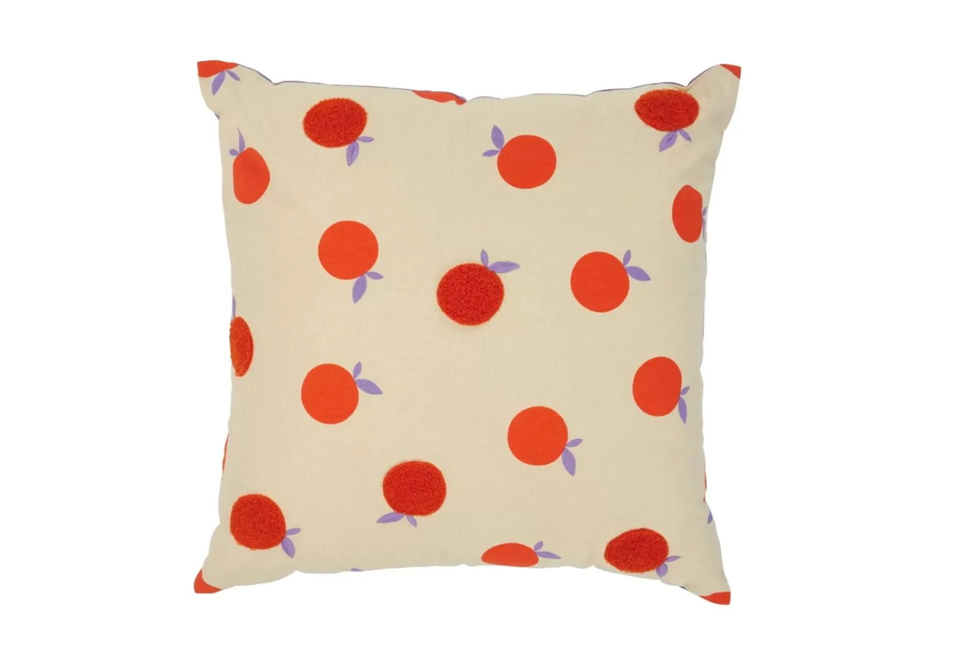 Naranja Cojin Multicolor