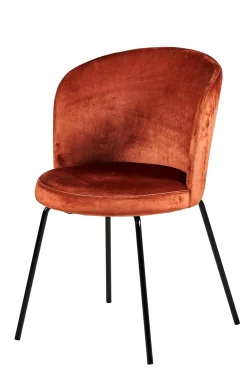 Olivier Silla De Comedor Marron Marron