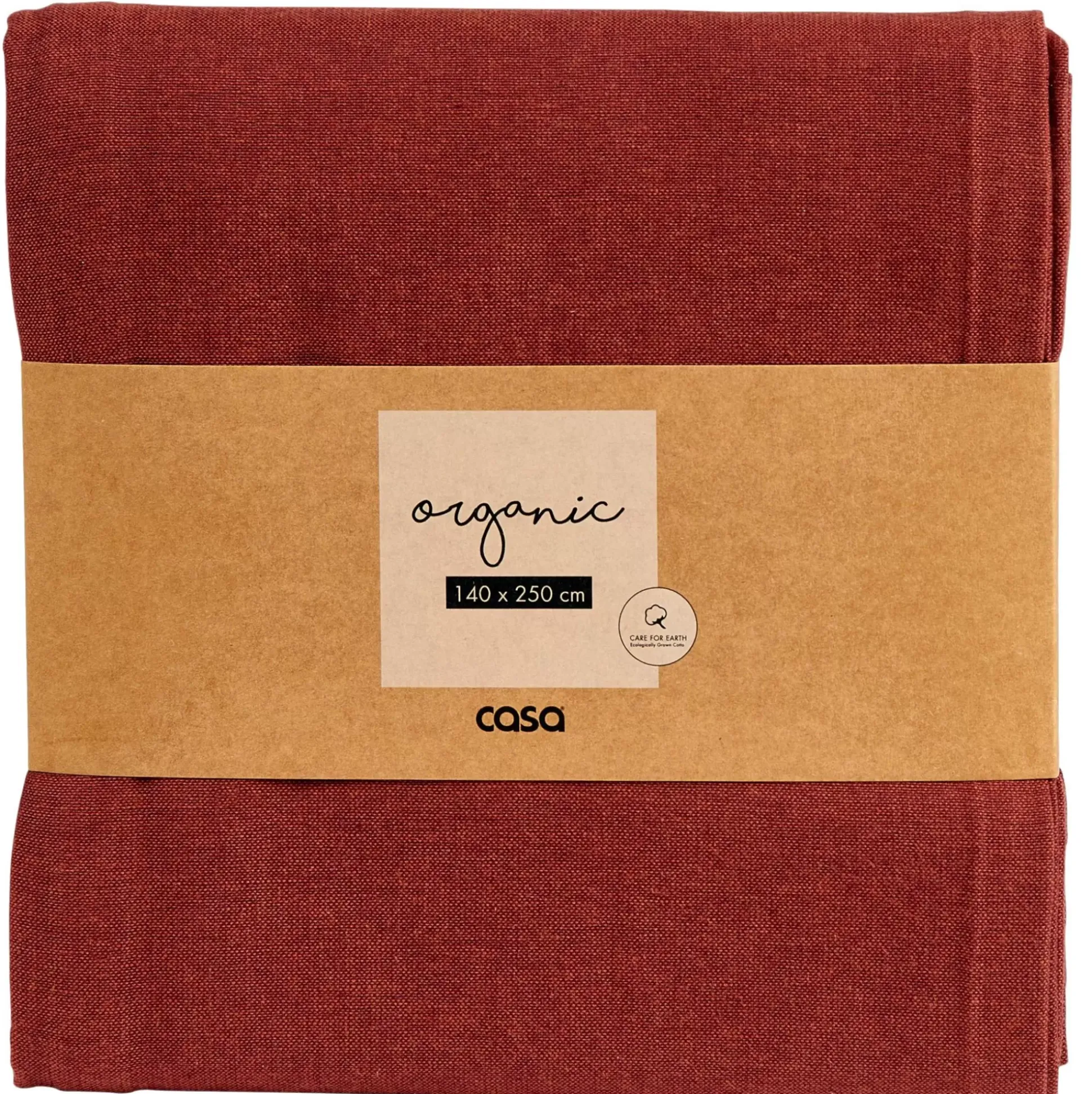 Organic Mantel Rojo