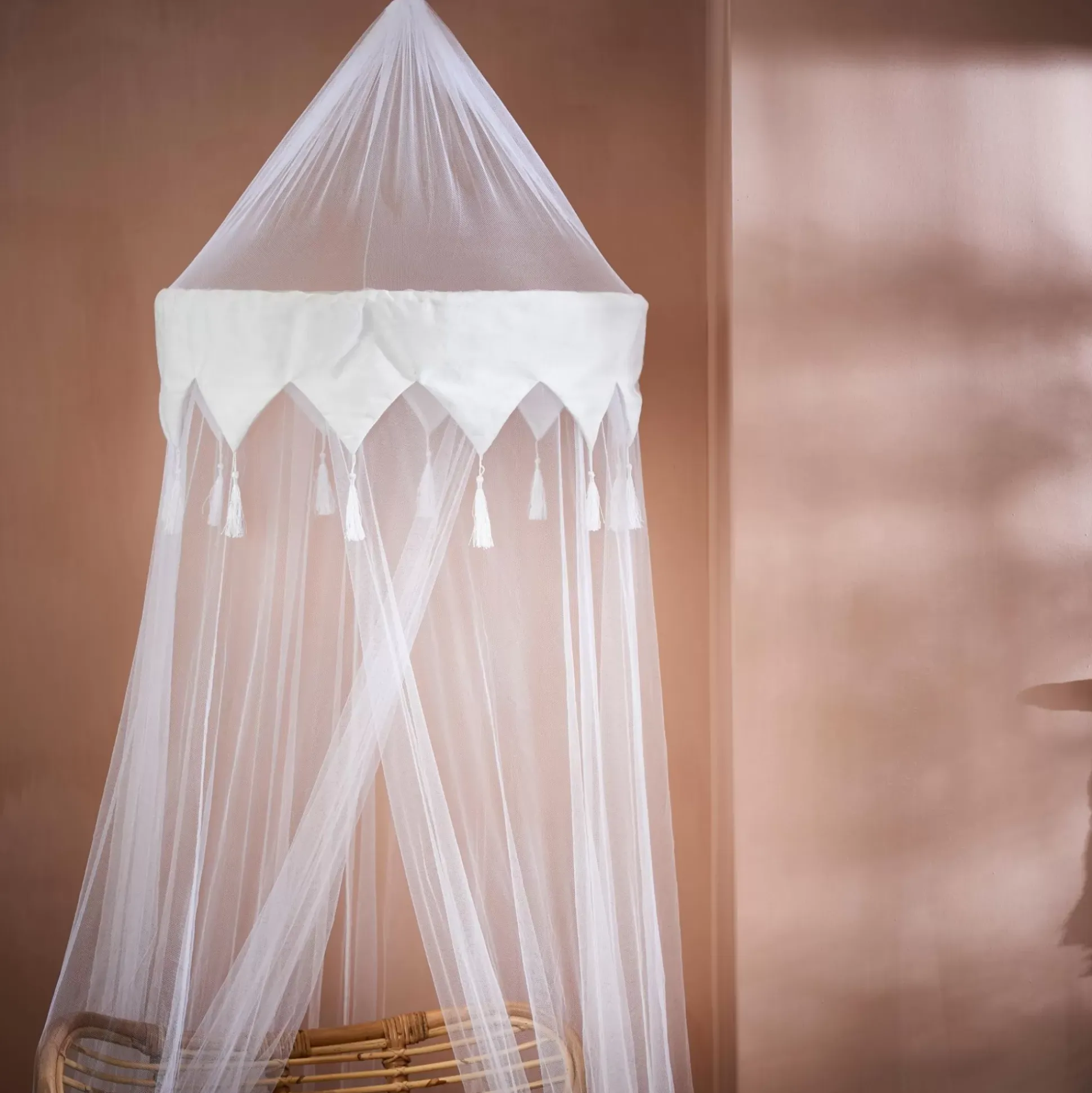 Oriental Mosquitera Blanco