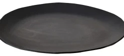Ovals Bandeja Para Presentar Negro