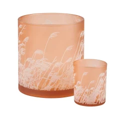 Pampas Portavelas Naranja