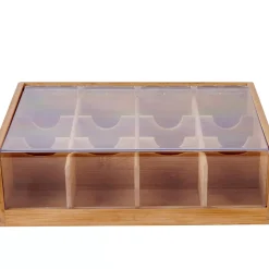 Panda Caja Para Te 12 Compartim. Natural