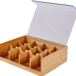 Panda Caja Para Te 12 Compartim. Natural