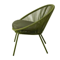 Papayo Silla Lounge Con Cojin Verde