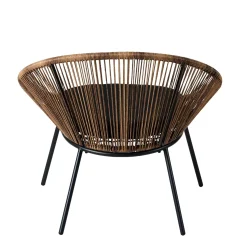 Papayo Silla Lounge Con Cojin Natural