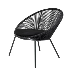 Papayo Silla Lounge Negro