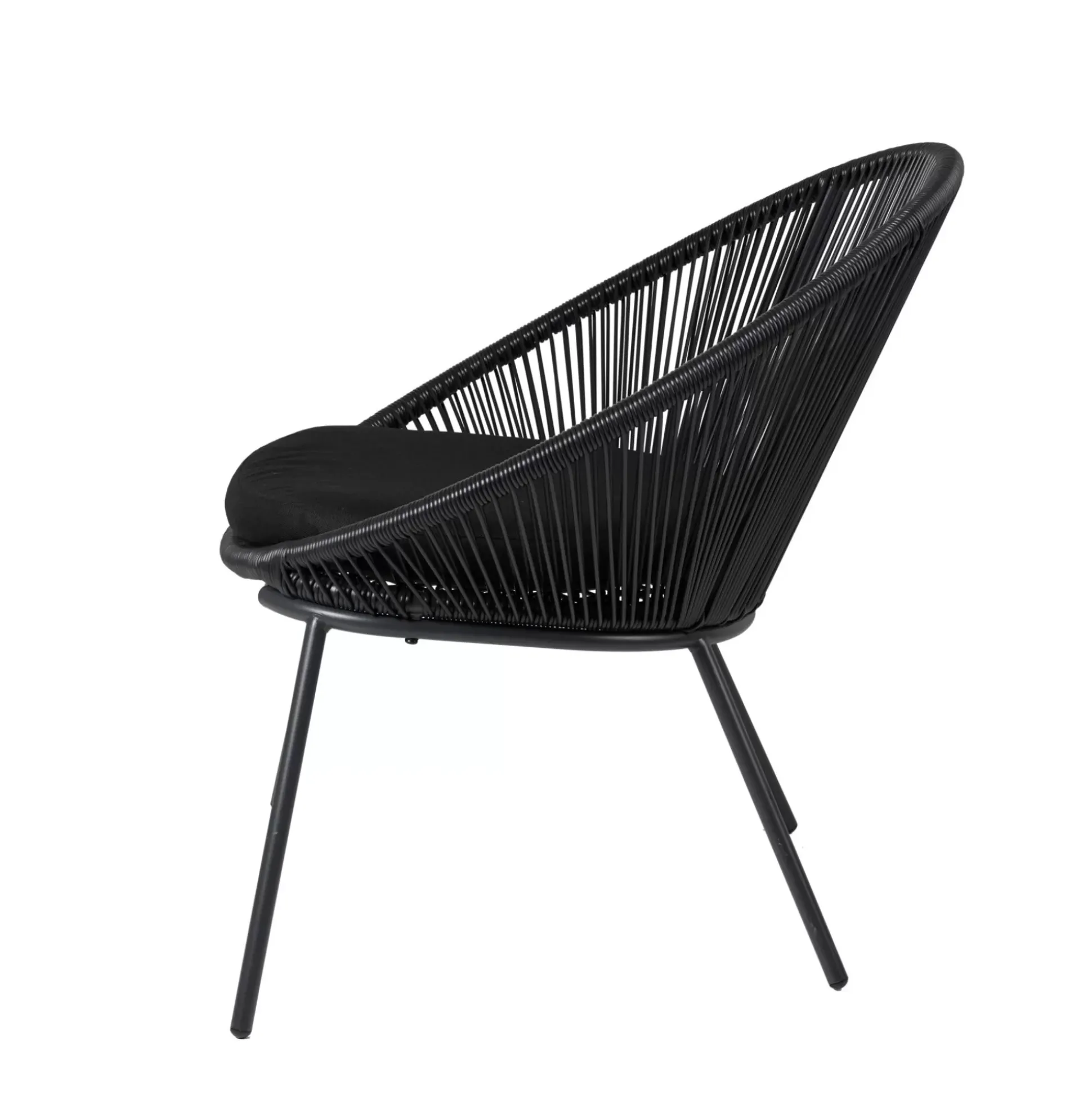 Papayo Silla Lounge Negro