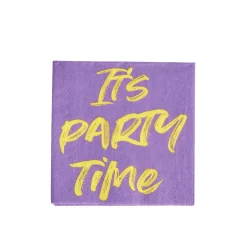 Party Paquete De 20 Servilletas Morado