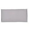 Pauletta Luxe Cojin De Espalda Gris Claro