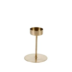 Phantom Soporte Para Vela Pequena Oro Claro