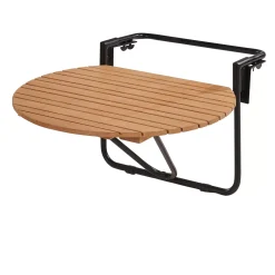 Rava Mesa Plegable Mesa P/Balcon Natural