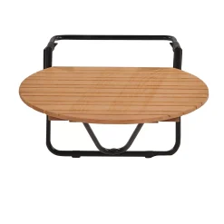 Rava Mesa Plegable Mesa P/Balcon Natural