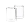 Relax Vaso De Doble Pared Juego De 2 Transparente