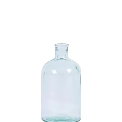 Retro Florero Botella Transparente