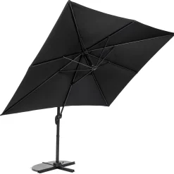 Riva Parasol Colgante Sin Pie Negro