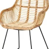 Rotan Silla De Comedor Natural