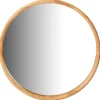 Rubberwood Espejo Natural