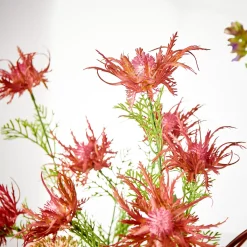 Ruby Planta Artificial Rojo