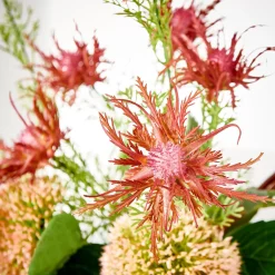 Ruby Planta Artificial Rojo
