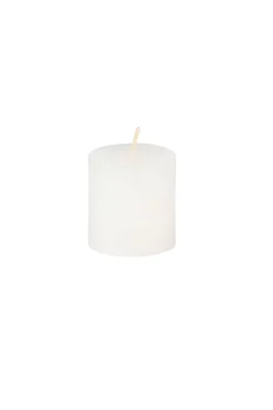 Rustic Vela Blanco