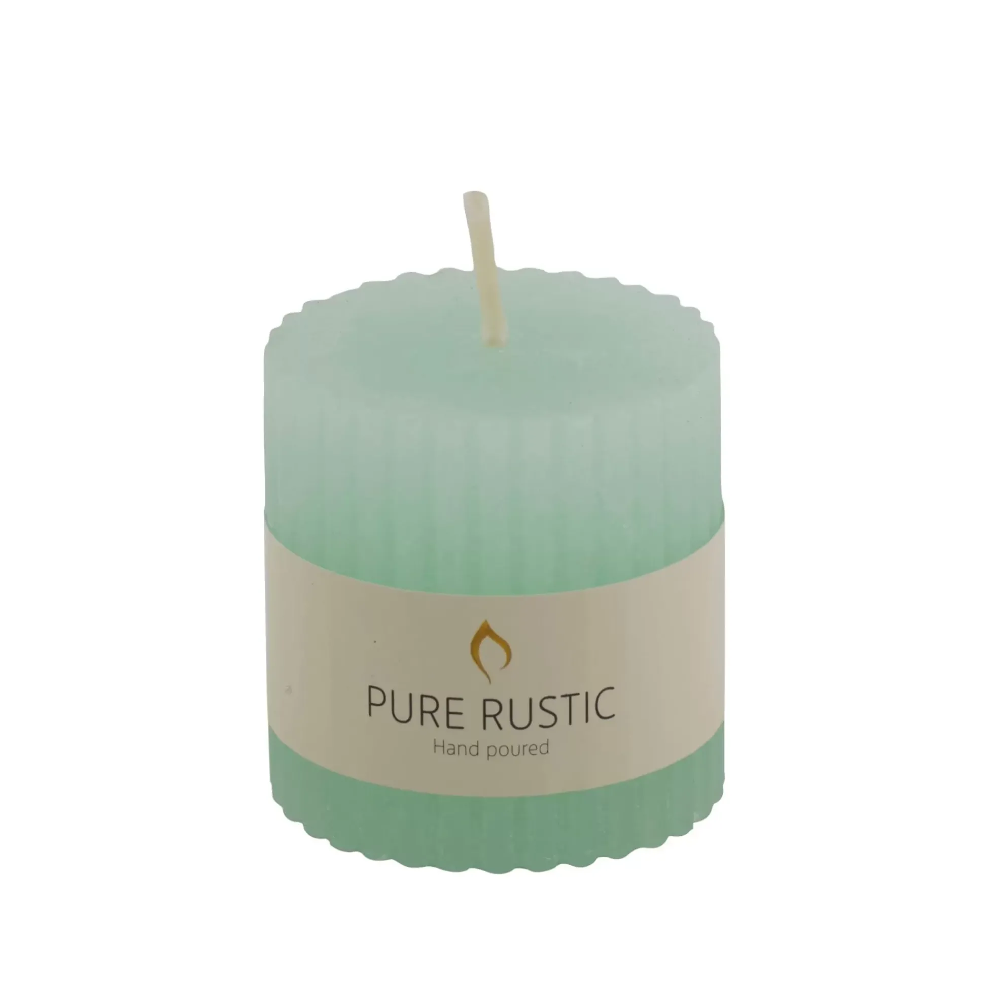 Rustic Vela Estriada Menta