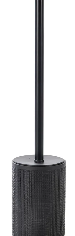 Samourai Cepillo Wc En Soporte Negro