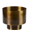 Saturn Macetero Bronceado