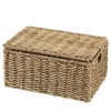 Seagrass Caja De Almacenaje M Con Tapa Natural