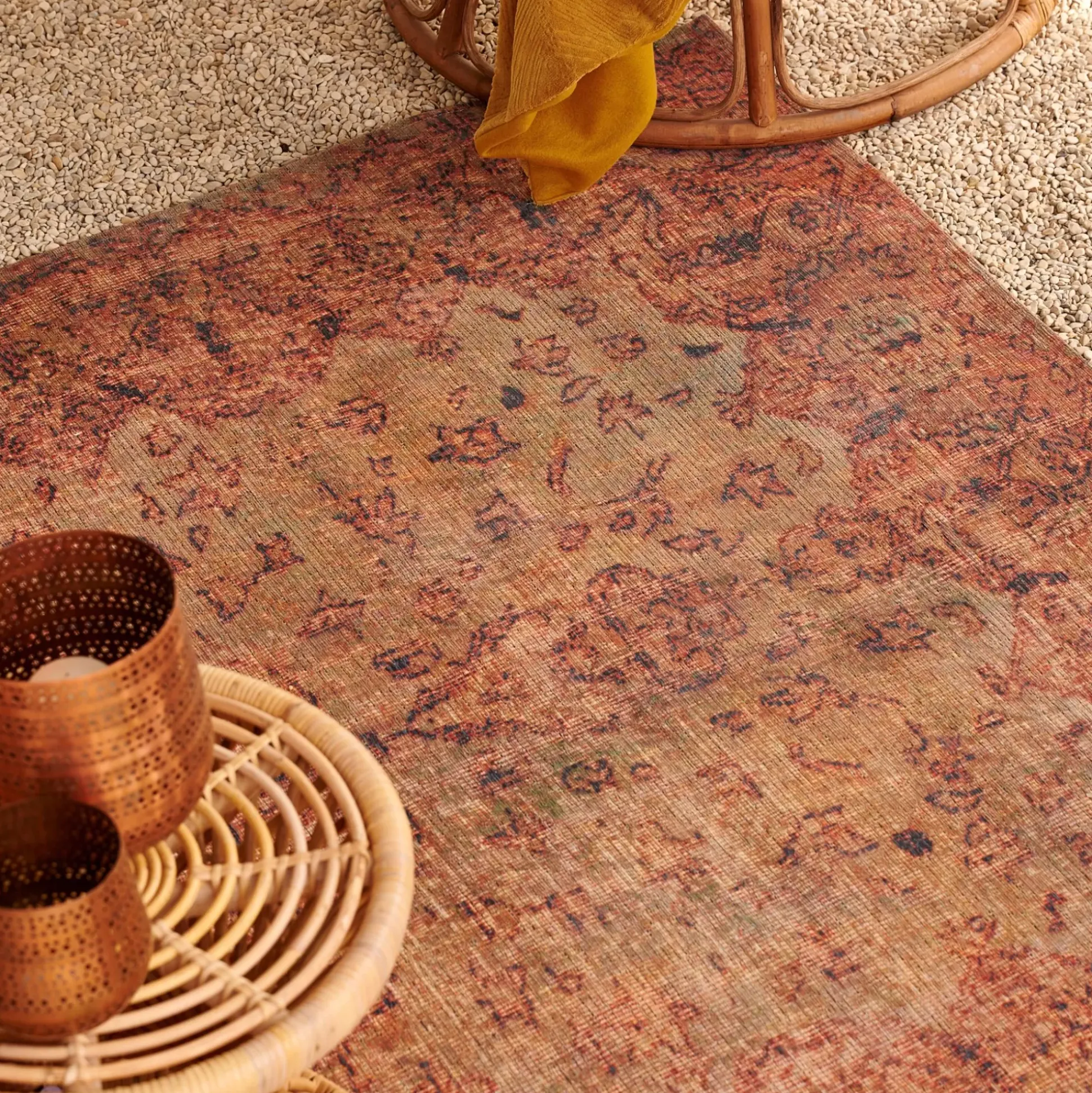 Selim Alfombra Terracota