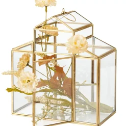 Serre Terrario De Plantas Dorado