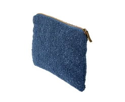 Siera Bolsa De Maquillaje Azul Oscuro