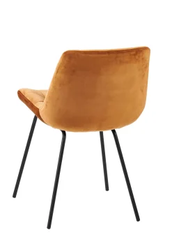 Silka Silla De Comedor Negro, Marron