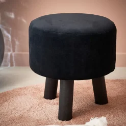 Silki Puf Negro