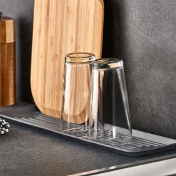 Sink Tapete Para Escurrir Gris
