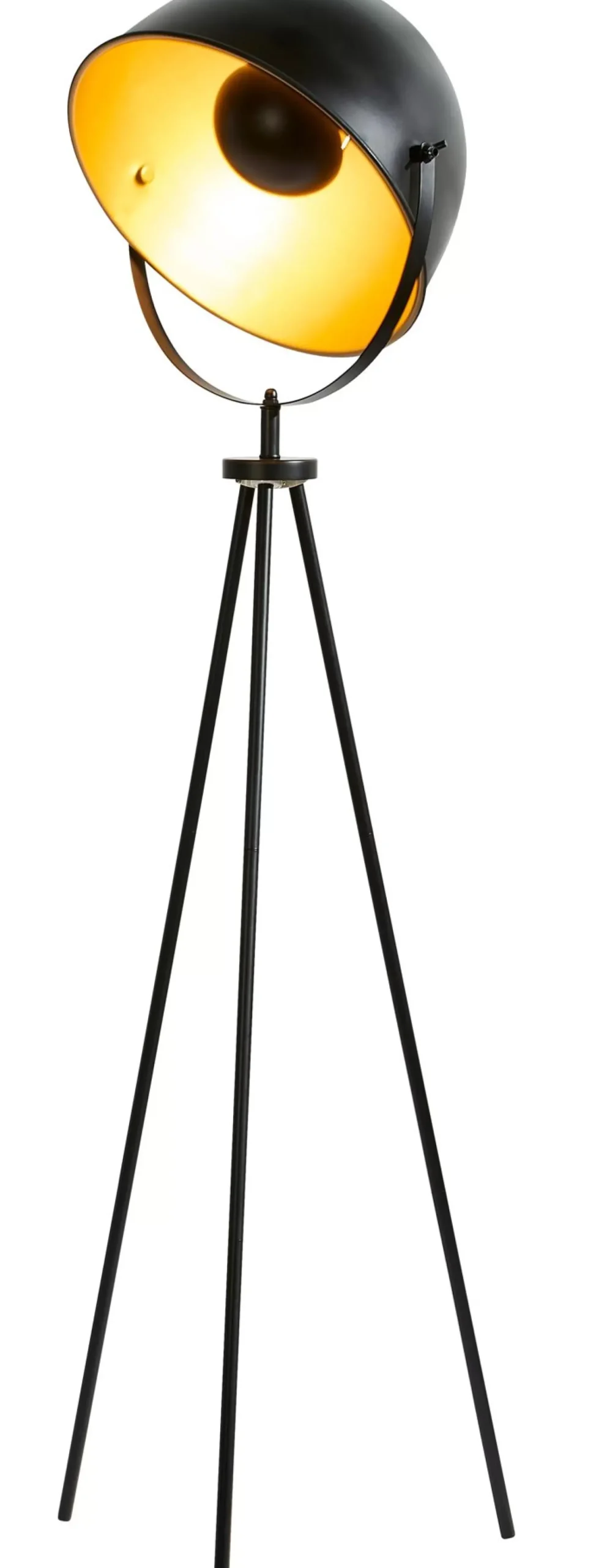 Soleil Lampara De Pie Negro