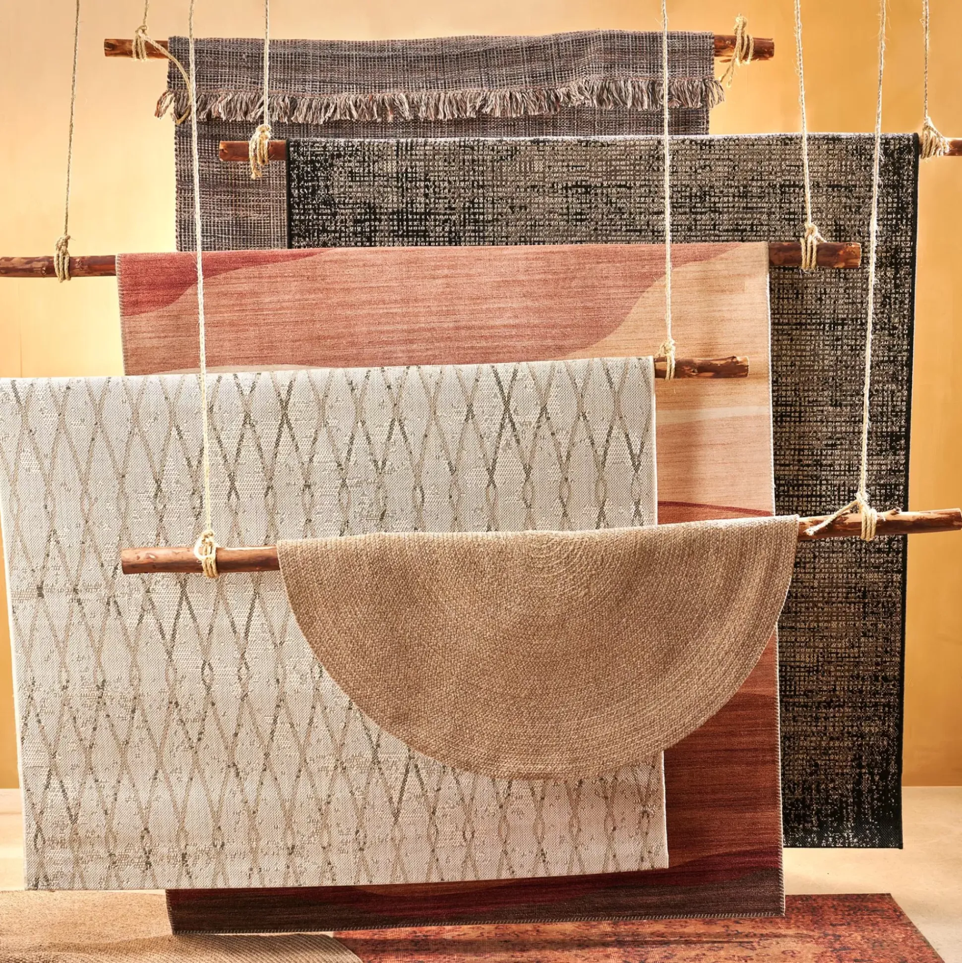 Stenne Alfombra Gris, Beis