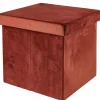 Stor Puf Plegable Funcion Almac. Burdeos