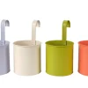 Tanaman Macetero Colgante 4 Colores Blanco Apagado