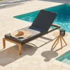 Teak Luxe Tumbona Natural