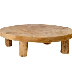 Teak Soporte En Pie Natural