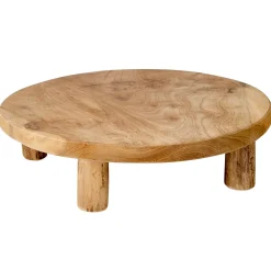 Teak Soporte En Pie Natural