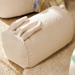 Teddy Bunny Puf Blanco Apagado
