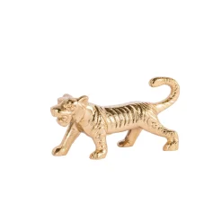 Tiger Tigre Decorativa Dorado