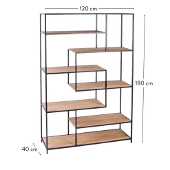 Trapp Estanteria De Pared Negro